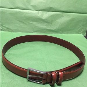 NWOT Genuine Brown Leather Eddie Bauer Belt
